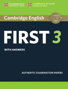 Cambridge English First 3 Student's Book with Answers
